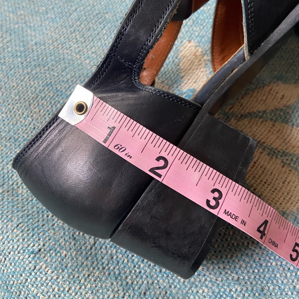 Vintage Nordstrom Black Women's Sandals - Picture 10 of 10